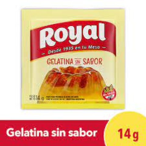GELATINA SIN SABOR 14 GR.