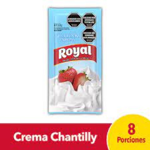 POLVO P/CRENA CHANTILL X 50 GR.