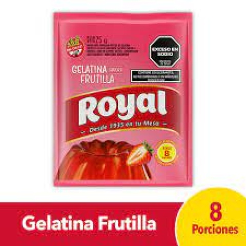 GELATINA FRUTILLA 40GR