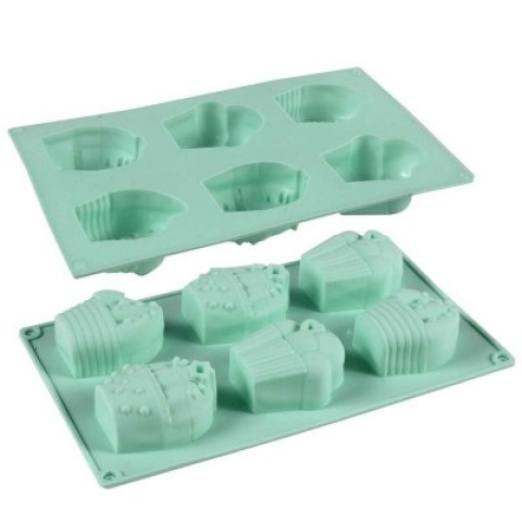 MOLDE SIL CUPCAKE X 6