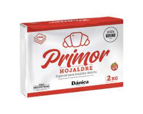 MARGARINA P/HOJALDRE PLACA X 2KG