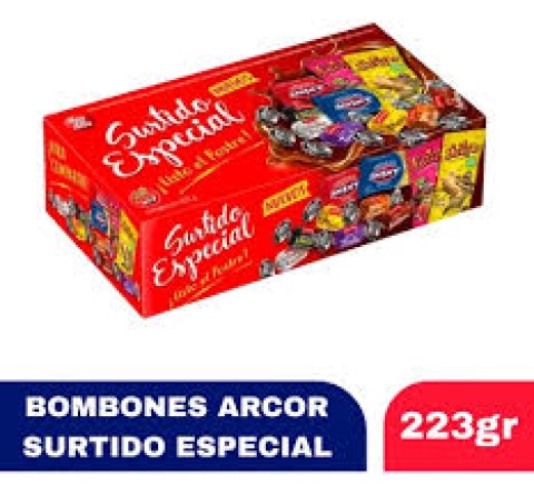 BOMBON SURTIDO ESPECIAL 223GR