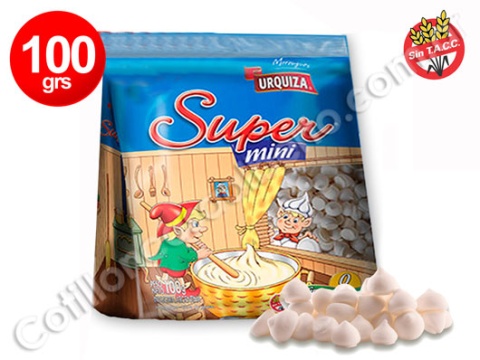 MERENGUE SUPERMINI BLANCO X 100GRS