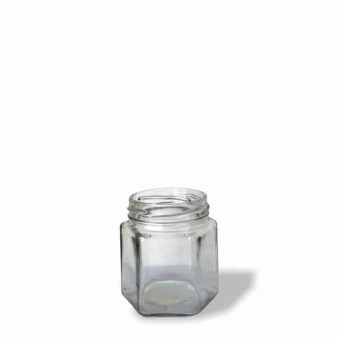 FRASCO DE 190CC B.T.O. 63 HEXAGONAL (CAJA 100)