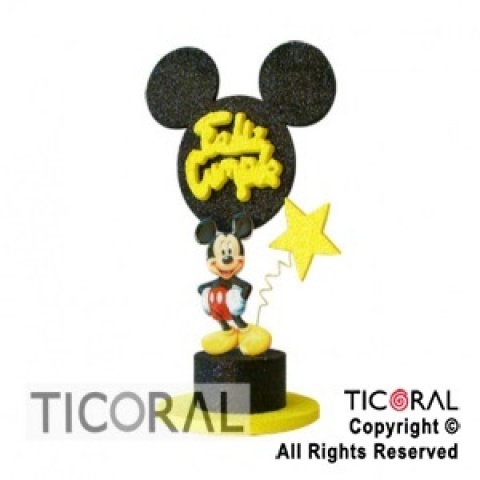 ADORNO TIMBAL C/FIG MICKEY F/C TELGO UN