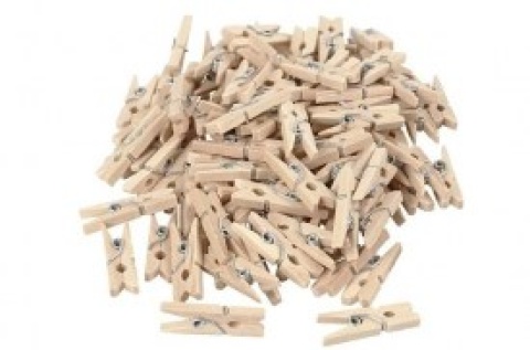 MINI BROCHE MADERA X 25