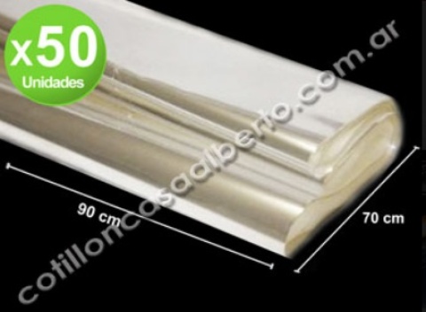 CELOFAN 70X90 TRANSP