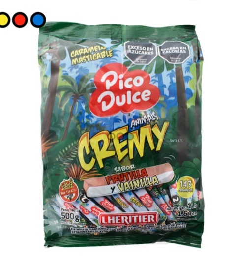 CARAMELO ANIMALS CREMY X 500GRS