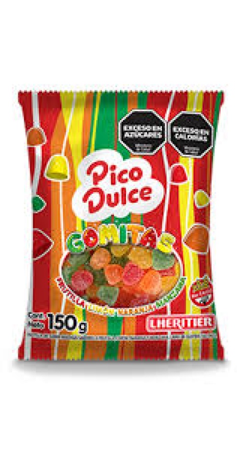 GOMITAS PICO DULCE X150GR.