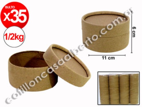 ENVASE CARTON RED 11X6