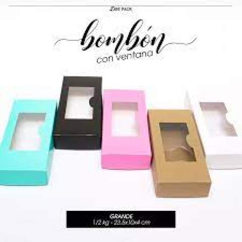 CAJA BOMBON C/VISOR 1/2 K