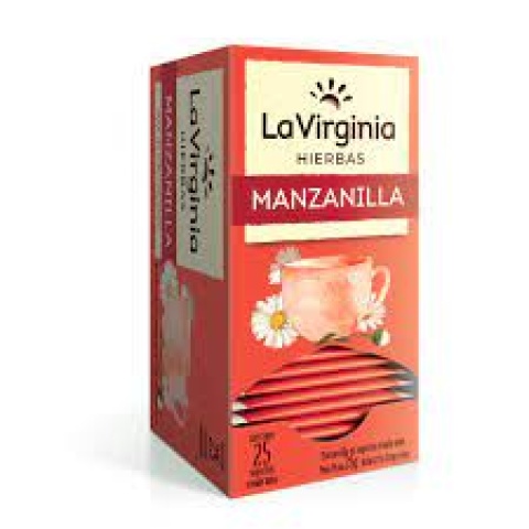 TE MANZANILLA CAJA X 25 SAQUITOS