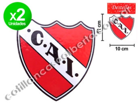 ADORNO ESCUDO GRANDE INDEPENDIENTE X UNI.