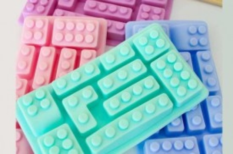 MOLDE SIL BLOQUES LEGO 10C