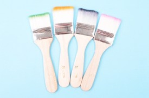 PINCEL MADERA Nº5 PUNTA COLOR