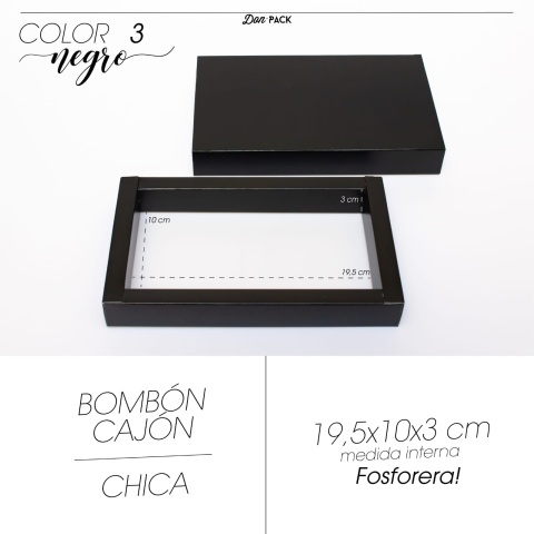 CAJA BOMBON CAJON 1/4 K