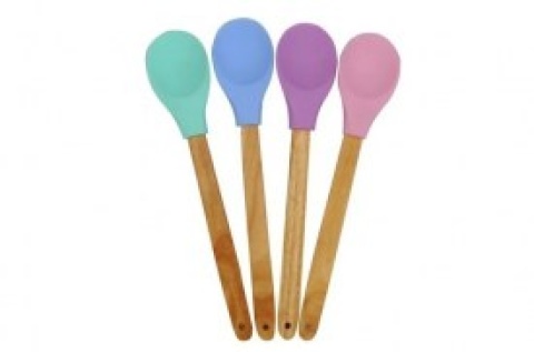 CUCHARA COCINA SIL M/MADERA (S1702)