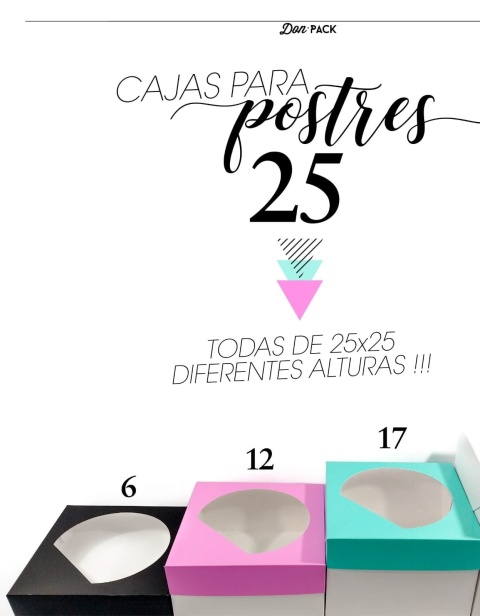 CAJA POSTRE (25X25X6)