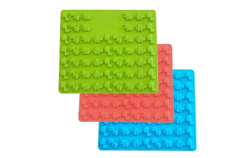 MOLDE SIL MINI DINOSAURIOS 57C