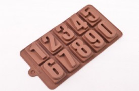 MOLDE SIL NUMERO GRANDE 10C