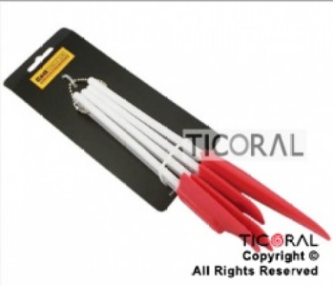 SET SIL ESPATULA HS2918  X 4    5.5 A 10.5 CM