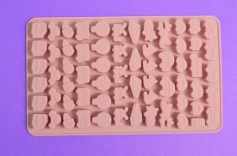MOLDE SIL FIGURAS TRANSPORTE 64C
