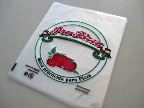 BOLSA POLIP. IMP. P/PIZZA 35X40/22MIC