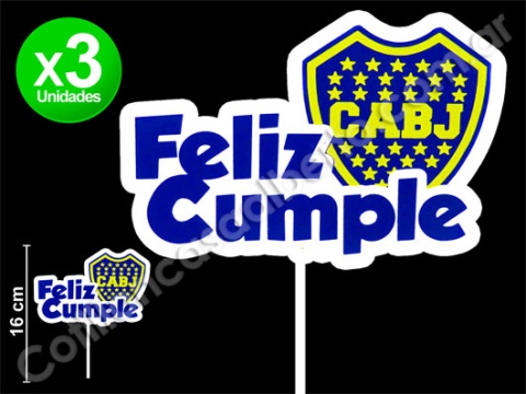 PINCHE POLIFAN F/CUMPLE ESCUDO BOCA