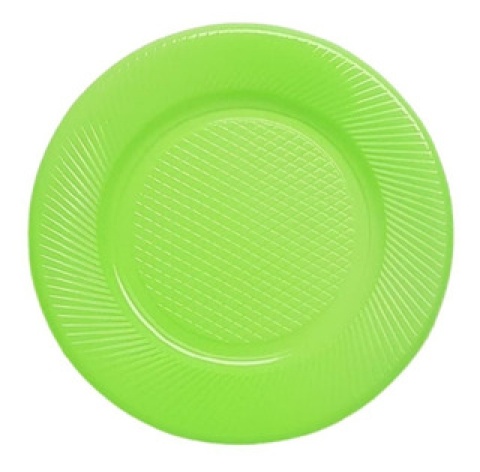 PLATO 17 VERDE CLARO X 50