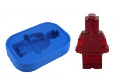 MOLDE SIL MUñECOS LEGO GRANDE