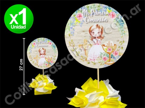 ADORNO COMUNION PAPEL CREPE NENA