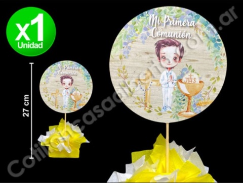 ADORNO COMUNION PAPEL CREPE NENE