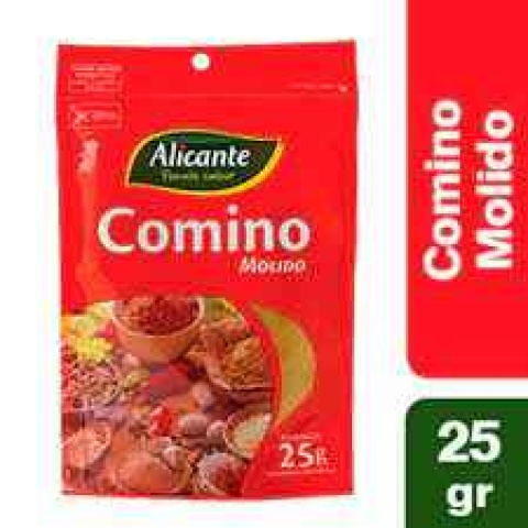COMINO MOLIDO SIN TAC 25G