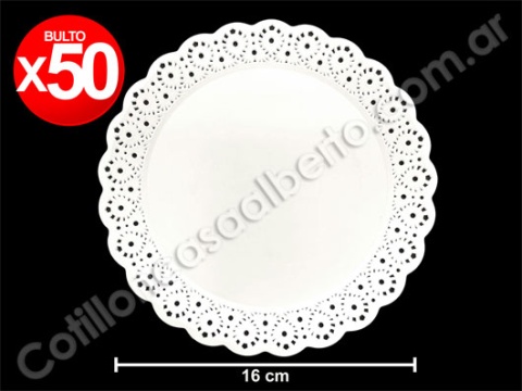 BANDEJA PLASTICA 16 X UNI.