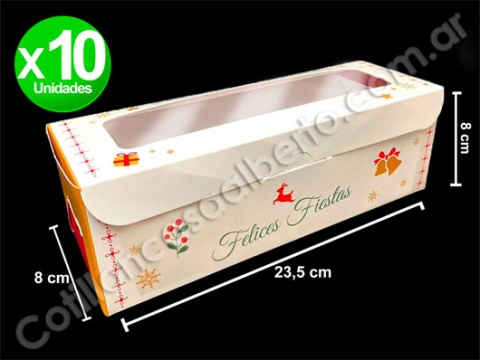 CAJA NAVIDAD BUDIN 1/2KG