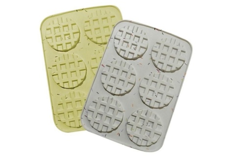 MOLDE SIL CONFETTI WAFLE X 6