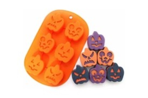 MOLDE SIL HALLOWEEN CALABAZAS 6C