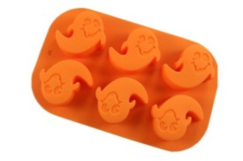 MOLDE SIL HALLOWEEN FANTASMA 6C