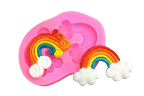 MOLDE SIL ARCO IRIS 2 C/NUBE