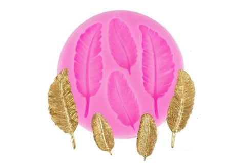 MOLDE SIL PLUMAS 4