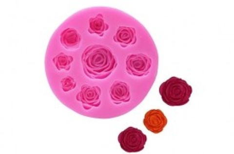 MOLDE SIL ROSAS 9C