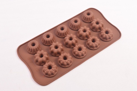 MOLDE SIL BOMBONES MINI SAVARIN 15C