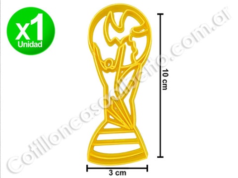 CORTANTE 3D COPA DEL MUNDO