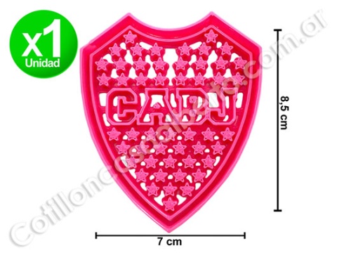 CORTANTE 3D ESCUDO BOCA PLAST