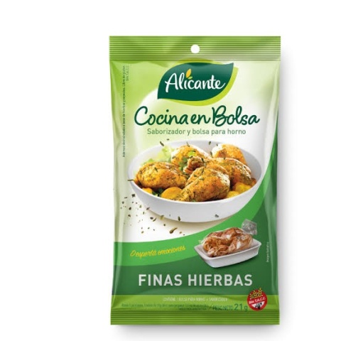 COCINA EN BOLSA FINAS HIERBAS S/TAC