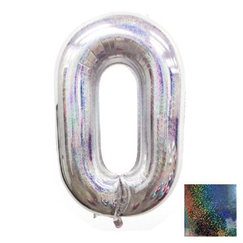 GLOBO 14 NUMERO HOLOGRAFICO PLATA 0