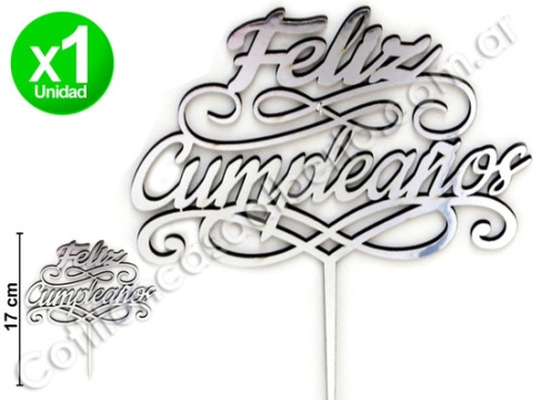 PINCHE FIBRO FRASE F/CUMPLE COL SURT