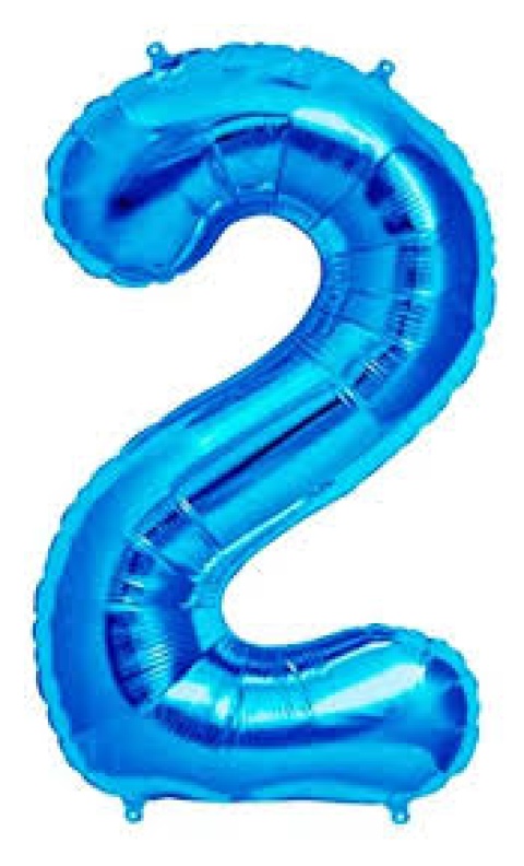 GLOBO 14 NUMERO CELESTE 2