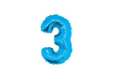 GLOBO 14 NUMERO CELESTE 3
