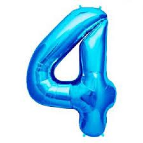GLOBO 14 NUMERO CELESTE 4